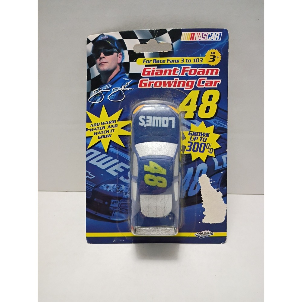 NASCAR Jimmie Johnson 48 Lowe's Giant Foam Growing Car 2009 Pro Image Sports New